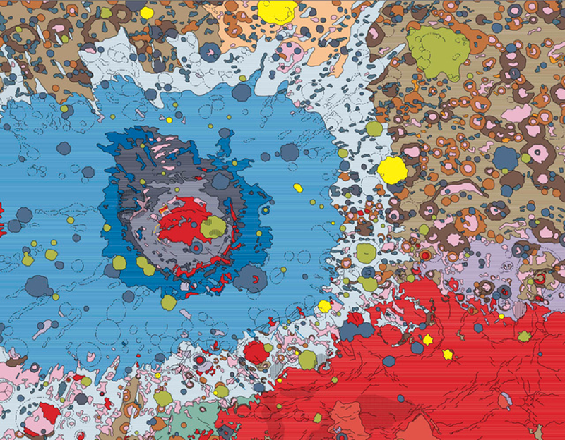Illustration for article titled Beautiful astrogeological maps reveal the Moon's mysterious far side